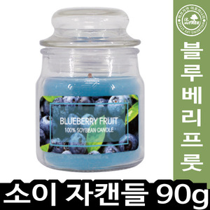 THS 천연 소이자캔들S 80g 블루베리프룻/012651